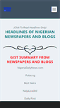 Mobile Screenshot of nigerianlocalguide.com
